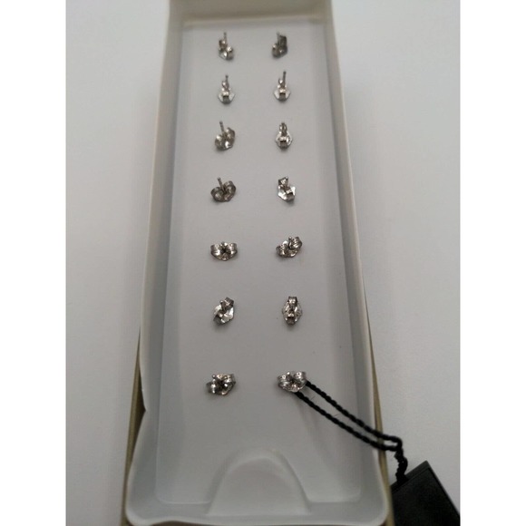 Honora Collection Freshwater Pearl Multi-color Set Of 7 Pair Button Stud... - Picture 11 of 16